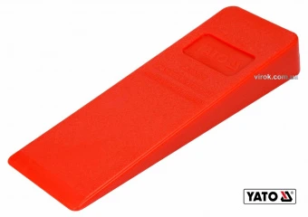 YATO Клин для розколювання дерев пластиковий YATO : 205 x 72 x 30 мм, 220 г  | YT-79882