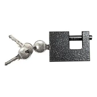 Замок навісний зміцнений з прямою дужкою, Extra Lock, 60мм Technics | 70-099