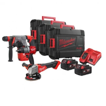 MILWAUKEE Набор инструментов M18 BPP3AA-502X FUEL Power Pack IN2 | 4933479240