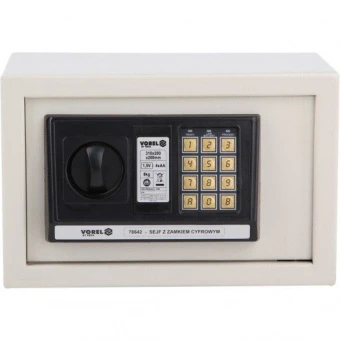 VOREL Сейф з електронним замком 31х20х20см  | 78642