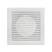 Решітка вентиляційна 175х175 мм, розємна, з сіткою, нахилені жалюзі, фланець d 100 мм Air | 61-130