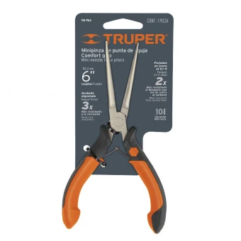 TRUPER PM-PA4 Довгогубці, Профі, прямі, подовжені, Міні Cr-V 150мм