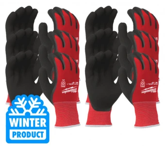 MILWAUKEE Перчатки с уровнем сопротивления порезам 1, зимние, размер XXL/11 (Многоштучная упаковка -