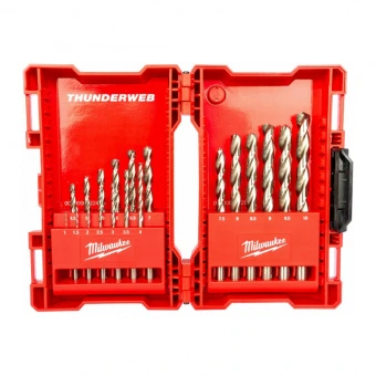 Milwaukee Дисплей из 6шт Наборов сверл по металлу HSS-G THUNDERWEB (19 шт) // 4932352375