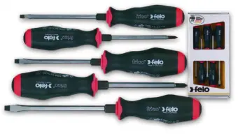 FELO Набор отверток FRІCO силовых CrMoV сталь хром. // 55095248