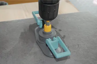 Wolfcraft набор алмазных сверл Ø 5, 6, 8, 10 // 8771000