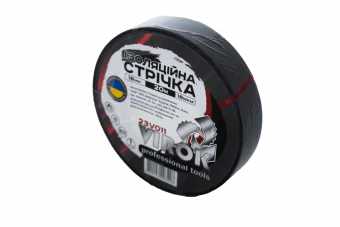 VIROK Стрічка ізоляційна : 18 мм 20 м x 0,18 мм ЧОРНА  | 23V011