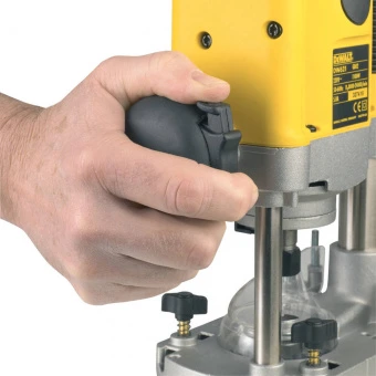 Фрезер DeWalt 1100 Вт, цанга 6-8 мм, 8000-24000 об/хв, електроніка, пар.упор.