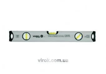 VOREL Рівень алюмінієвий : L= 200 cм, 3 капсули  | 16557