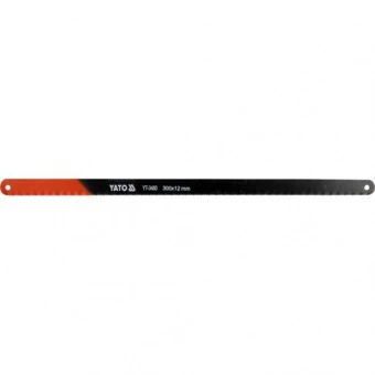 YATO Полотно по металу YATO : 24 з/1", L= 300 мм, h=12 мм, Уп. 5 Шт.  | YT-3460