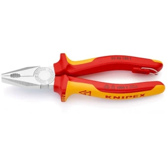 KNIPEX Плоскогубці комбіновані VDE 03 06 180 T | 03 06 180 T