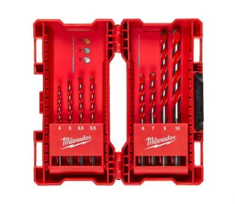 MILWAUKEE Набор ударных сверл по бетону Premium 8шт (4-10мм) | 4932471193