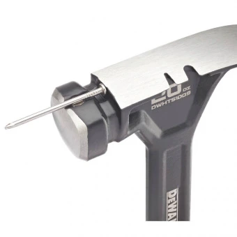 DeWALT Молоток "CURVE-CLAW", суцільнометалевий, вага головки 567 г, з загнутим цвяходером,  355 мм.