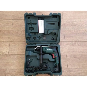 Дриль ударний Metabo SBE 650 зі швидкозатискним патроном + кейс (0.65 кВт, 2800 об/хв) (600742500)