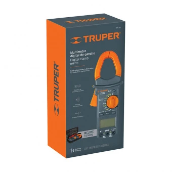 TRUPER MUT-202 Тестер, Мультиметр, кейс, ручка (200mV-600V) 2 Bat AAA