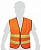 TRUPER CHS-600N Жилет сигнальний, оранжевий 3/4
