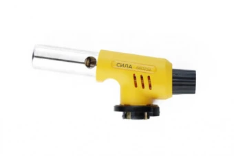 Горелка газовая с пьезоподжигом Ø20мм 153мм СИЛА