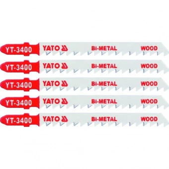 YATO Полотно для електролобзика YATO BI-METAL (дерево) , 6TPI , l=100м, набір 5пр.  | YT-3400