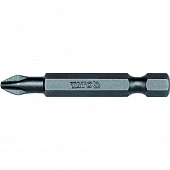YATO Насадка викруткова YATO : "Philips" PH2 x 50 мм. HEX 1/4", AISI S2, пак 50 (Шт/ Уп.)  | YT-7848