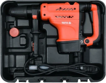YATO Молот відбійний SDS-MAX мережевий YATO : P= 1300 Вт, J= 20 Дж. Ø≤ 150 мм (бетон)  | YT-82131