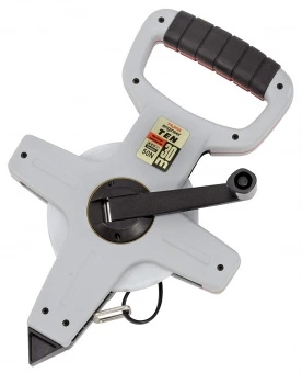 TAJIMA Рулетка инжинерная ENGINEER TEN металлическая лента, пластиковый открытый корпус, 30 м