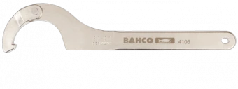 BAHCO 4106-19-50 Ключ шарнирный регулируемый 19-50 мм с круглым болтом.