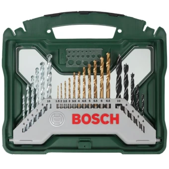 Набір свердел і біт Bosch X-Line-Titanium (50 предметів) (2607019327)
