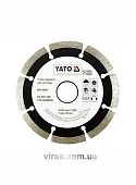 YATO Диск алмазний сегмент YATO : "SEGMENT" Ø= 115x8,0x22,2 мм. H= 2,1 мм  | YT-6002