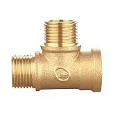 Трійник латунний 3/4З-3/4З-3/4В Double-lin | 78-179