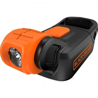 Ліхтар світлодіодний акумуляторний BLACK+DECKER, Power Connect 18В XR Li-Ion, світловий потік 90 лм
