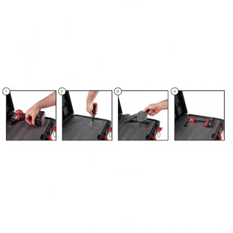 MILWAUKEE Пінне вкладення для ящика на колесах MILWAUKKEE PACKOUT | 4932471927