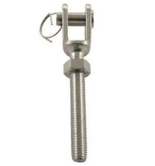 Вилка талрепа с правой резьбой, нержавеющая сталь А4 (AISI 316) | 8386