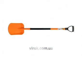 FLO Лопата совкова з метал. держаком з DY ручкою наконечником  | 35861