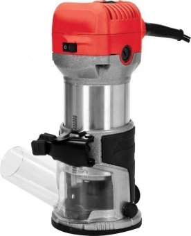 YATO Фрезер ручний по крайці ламінатів мережевий YATO: 710 Вт, цанга Ø= 6, 8мм, хід- 20мм, нахил- 45