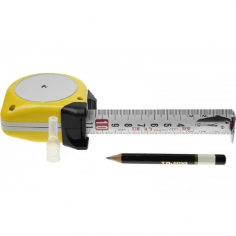 TAJIMA Рулетка универсальная строительная MEMO LOCK, ML550MRL - 5м/25мм