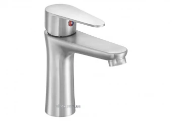 FALA Змішувач води для умивальника "STEELY 2" з кульовим регулятором  | 75802