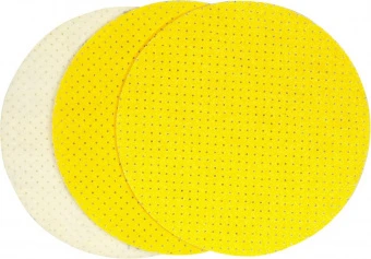 YATO Диск шліфувальний перфорований на липучці по штукатурці до шліфмашини YATO: G150, Ø=225мм, 3 шт