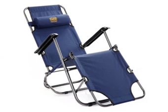 Шезлонг раскладной (профиль 25мм) 179х60х88см СИЛА