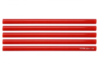 YATO Стержні клейові YATO Ø=11,2 х 200 мм, червоні .уп. 5 шт.  | YT-82434