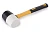 Киянка резиновая с фибергласовой рукояткой 340гр СИЛА