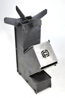 Турбо-печь раскладная, с чехлом 280х130х500мм 3мм СИЛА