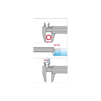 WIHA Часовой штангенциркуль dialMax WIHA 27082 | W27082