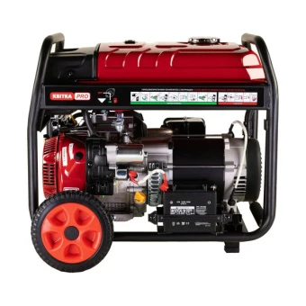 Бензиновий генератор КВІТКА PRO SC9000E + олива (8 кВт) (110-7007)