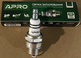 Свеча зажигания для бензоинструмента и мототехники APRO