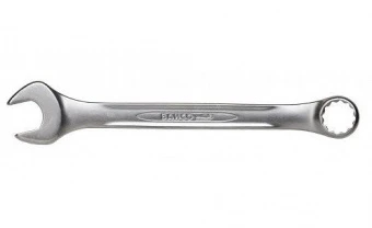 BAHCO 111M-27 Ключ комбинированный 27 мм укороченный; Crv сталь полированная