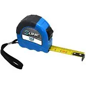 Рулетка, прогумований корпус, з фіксатором, 3м/16мм S-line | 15-113