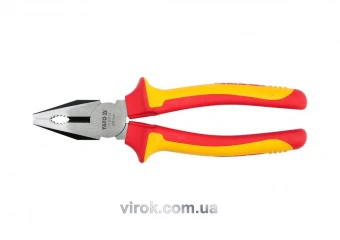 YATO Плоскогубці комбіновані електромонтажні YATO з ізоляцією 1000 V; l= 200 мм  | YT-21153