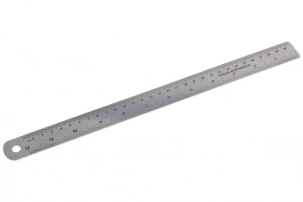Wolfcraft стальная линейка 300 // 4153000
