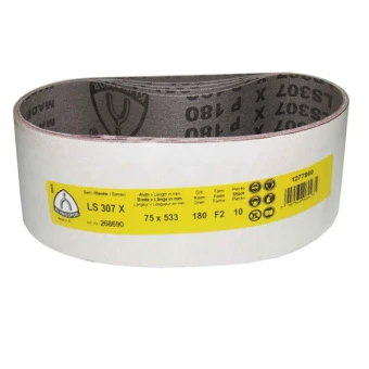 Стрічка шліфувальна Klingpor Clotex LS 307 X 75х457 P60