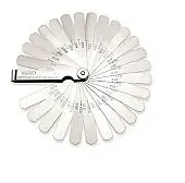 BAHCO 1547 Набор щупов 0,05-1,00 мм (с шагом 0,05 мм); 20 шт.